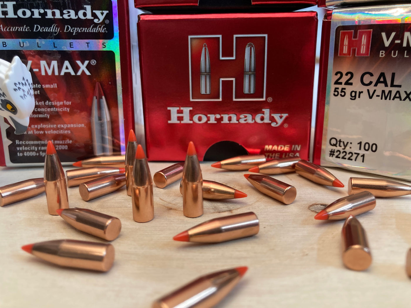 Hornady .224 V-MAX – 55 GR. – (100 CT.)